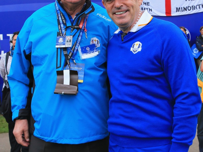 弗格森现身莱德杯助阵欧洲队夺冠麦克金尼密邀传奇鼓舞士气