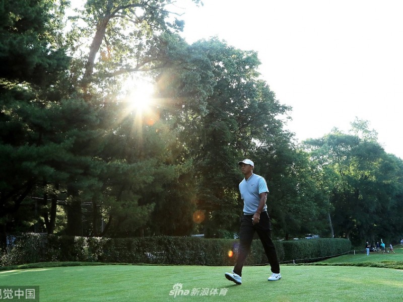 北美信托赛移动日老虎奋起直追 六十八杆暂列中游