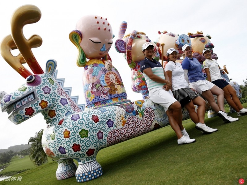 四大天后汇聚宝岛 裙摆摇摇点亮高球盛宴