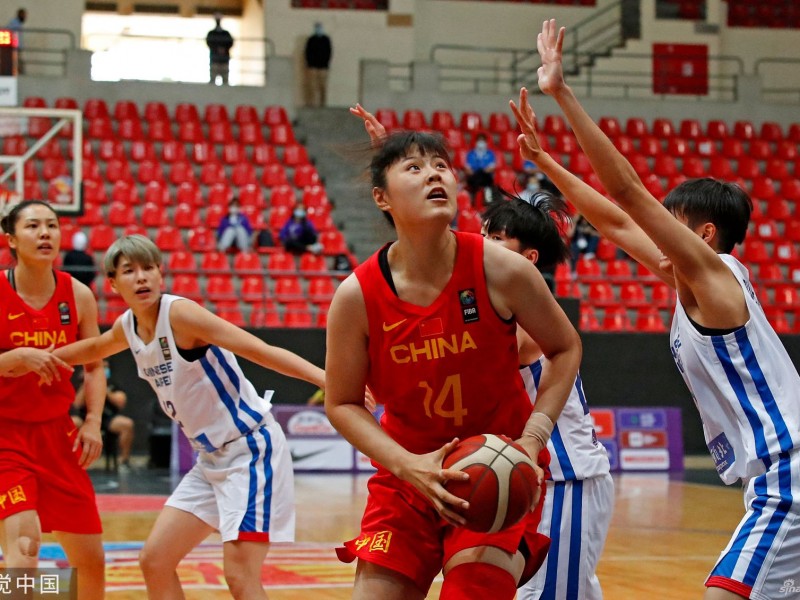 女篮亚洲杯狂胜晋级 双子星闪耀安曼